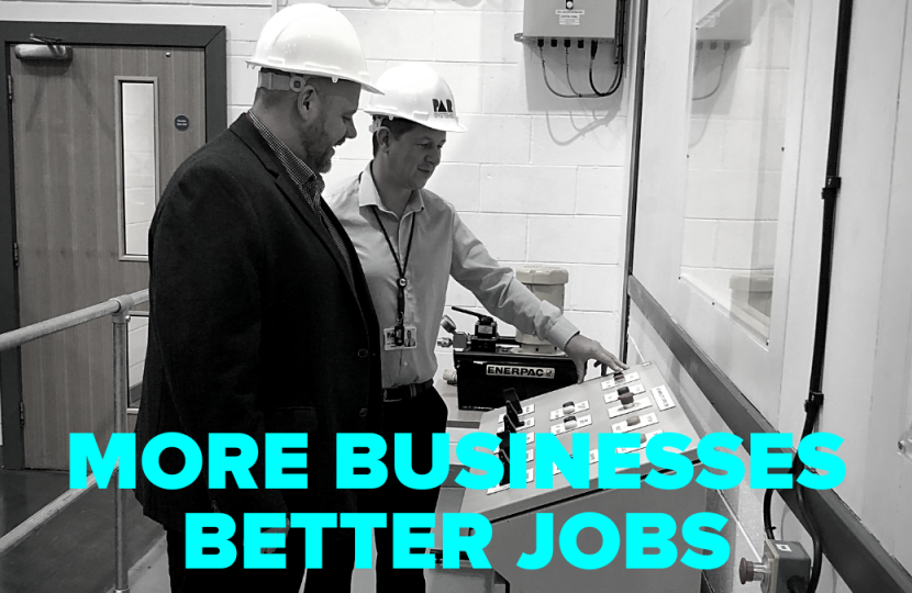 More Businesses, Better Jobs