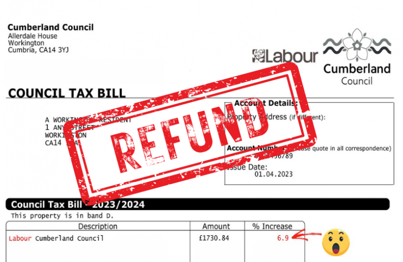 Council tax refund