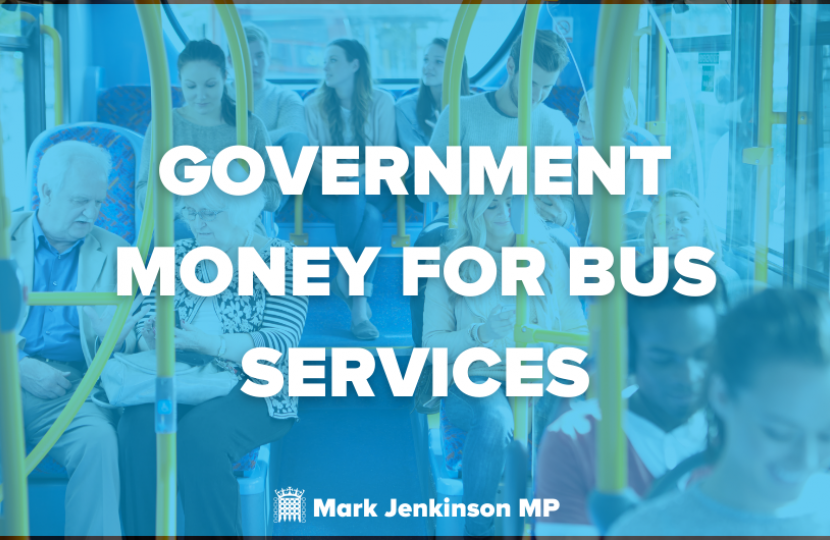 Government Money For Bus Services