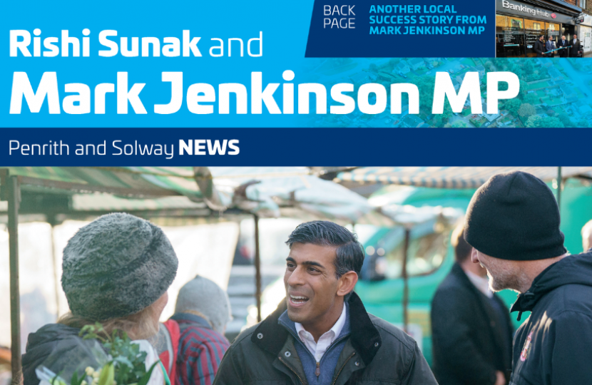 Rishi Sunak and Mark Jenkinson MP