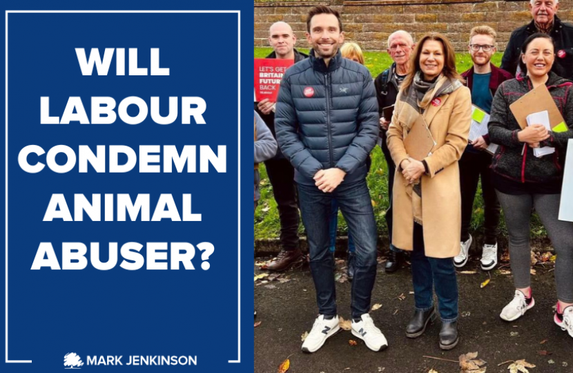 Will Labour condemn animal abuser?