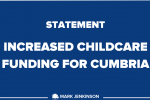 Increased Childcare Funding for Cumbria