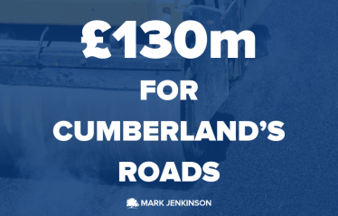 £130m for Cumberland's roads