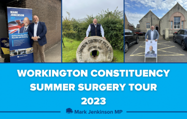 Workington Constituency Summer Surgery Tour