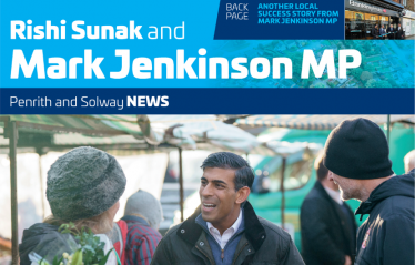 Rishi Sunak and Mark Jenkinson MP
